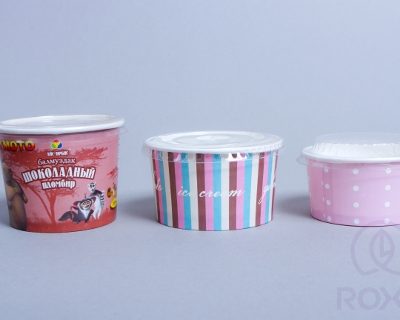 Cốc giấy đựng kem - Công Ty TNHH Quốc Tế ROXO